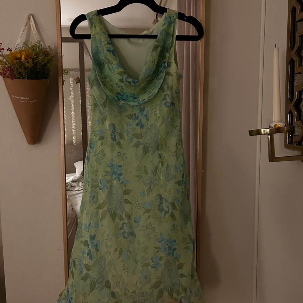 Vintage maxi floral dress
